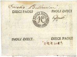 10 Paoli ITALY  1798 PS.540b AU-