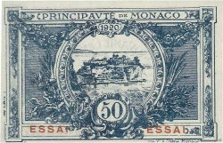 50 Centimes Essai MONACO  1920 P.03r UNC