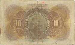 10000 Reis ANGOLA Loanda 1909 P.033 VG