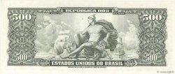 500 Cruzeiros BRAZIL  1960 P.164d UNC