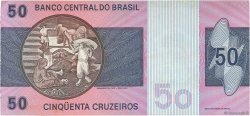 50 Cruzeiros BRAZIL  1974 P.194b VF