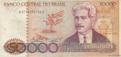 50000 Cruzeiros BRASIL  1984 P.204a BC+