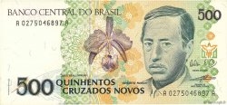 500 Cruzados Novos BRÉSIL  1990 P.222 SUP