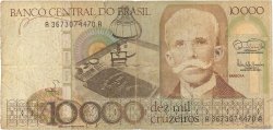 10000 Cruzeiros BRAZIL  1985 P.203b G