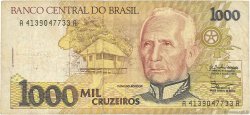 1000 Cruzeiros BRAZIL  1990 P.231a F