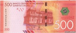 500 Cordobas NICARAGUA  2014 P.214a NEUF