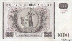 1000 Kronor SWEDEN  1939 P.46c VF