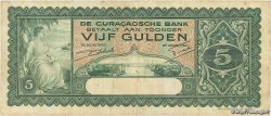 5 Gulden CURACAO  1939 P.22A F+