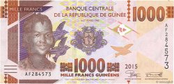 1000 Francs  GUINEA  2015 P.48 FDC