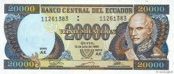 20000 Sucres ECUADOR  1999 P.129f