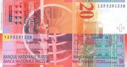 20 Francs SWITZERLAND  2012 P.69 UNC