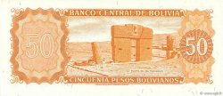 50 Pesos Bolivianos BOLIVIEN  1962 P.162a ST