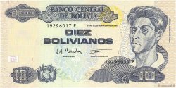 10 Bolivianos BOLIVIEN  1997 P.204c ST