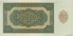 50 Deutsche Mark REPUBBLICA DEMOCRATICA TEDESCA  1948 P.14b FDC