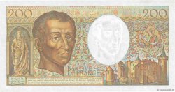 200 Francs MONTESQUIEU Fauté FRANCIA  1991 F.70.11 FDC