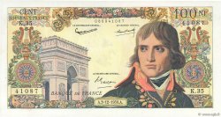 100 Nouveaux Francs BONAPARTE FRANCE  1959 F.59.04 XF