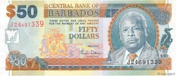 50 Dollars BARBADOS  2007 P.70a q.FDC