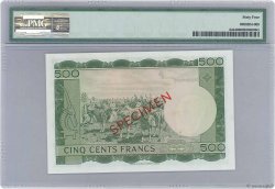 500 Francs Spécimen MALI  1960 P.08s q.FDC