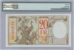 20 Francs Spécimen DJIBOUTI  1941 P.07Bs AU