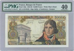 10000 Francs BONAPARTE FRANCIA  1956 F.51.03 q.SPL