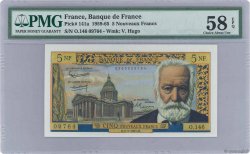 5 Nouveaux Francs VICTOR HUGO FRANKREICH  1965 F.56.18 fST+