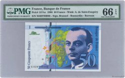 50 Francs SAINT-EXUPÉRY modifié FRANCE  1996 F.73.02 UNC