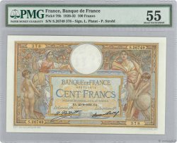 100 Francs LUC OLIVIER MERSON grands cartouches FRANCIA  1930 F.24.09 q.AU