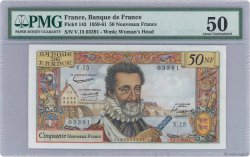 50 Nouveaux Francs HENRI IV FRANKREICH  1959 F.58.02 VZ+