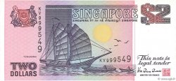 2 Dollars SINGAPUR  1992 P.28 ST