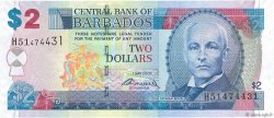 2 Dollars BARBADOS  2007 P.66b SC+