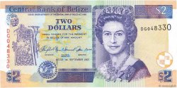 2 Dollars BELIZE  2007 P.66c q.FDC