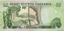 10 Shilingi TANZANIA  1978 P.06a MB