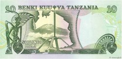 10 Shilingi TANZANIA  1978 P.06c AU