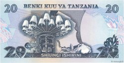20 Shilingi TANZANIA  1978 P.07c UNC