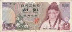1000 Won SOUTH KOREA   1975 P.44 F