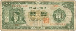 100 Won COREA DEL SUD  1964 P.35c B
