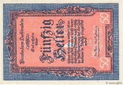 50 Heller LIECHTENSTEIN  1920 P.03 EBC