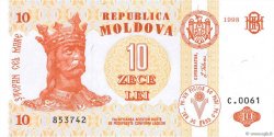 10 Lei MOLDAVIA  1998 P.10c FDC