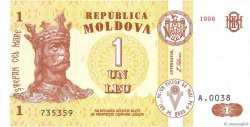 1 Leu MOLDOVA  1998 P.08c UNC