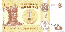 1 Leu MOLDAVIA  1999 P.08d FDC