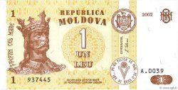 1 Leu MOLDOVA  2002 P.08e