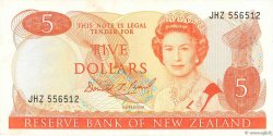 5 Dollars NEW ZEALAND  1988 P.171c VF