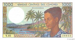 1000 Francs COMORES  1994 P.11b2
