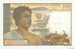 100 Francs KOMOREN  1963 P.03b2 fST+