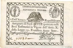 7 Paoli ITALIA  1798 PS.537 AU+
