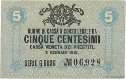 5 Centesimi ITALIEN  1918 PM.01 fVZ
