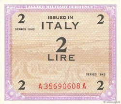 2 Lire ITALY  1943 PM.11a UNC