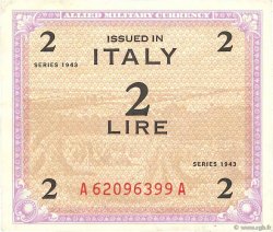 2 Lire ITALIEN  1943 PM.11b fVZ