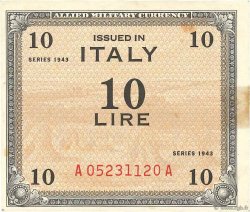 10 Lire ITALY  1943 PM.13b VF