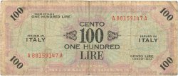 100 Lire ITALY  1943 PM.21a G
